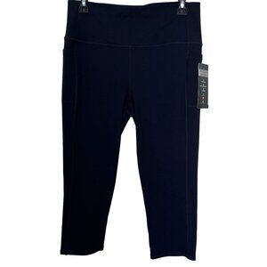 Skechers GOWalk GoFlex High Waisted Midcalf Leggings UPF 40 Women Black Large